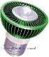 緑色ＬＥＤ｜緑色ＬＥＤ電球３Ｗ／３０Ｗ相当／Ｅ２６／緑色／ハロゲン型ＬＥＤ電球Ｎｅｏシリーズ【緑色ＬＥＤ電球・緑色ハロゲンＬＥＤ電球】