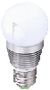 全面発光ＬＥＤ電球｜昼光色・ホワイトフルカバータイプ・電球タイプＬＥＤ電球・シャープ製ＬＥＤ７Ｗ搭載！【調光ＬＥＤ電球・電球タイプＬＥＤ電球】