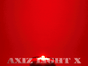 赤色ハロゲン型ＬＥＤ電球／赤色ＬＥＤ電球［ハロゲンタイプ］−業務用スペックで安心の固体コンデンサーを搭載した本当の赤色ハロゲンＬＥＤ電球をぜひお試しください！／照射写真（２）【赤色ハロゲン＆赤色ＬＥＤ電球ならＡＸＩＺＬｉｇｈｔ！】