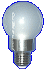 クリプトン（ＬＥＤ電球）・４Ｗ・薄ホワイトカバー・調光タイプ・昼光色・Ｅ２６【ＬＥＤ電球・クリプトン型ＬＥＤ電球】