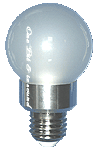 ＬＥＤ電球｜ＬＥＤ電球・昼光色・６０ｍｍ・ハイパワーＬＥＤ４Ｗ・薄ホワイトフルカバー・調光タイプ【ＬＥＤ電球・電球型ＬＥＤ電球】