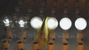 クリプトンLED・クリプトンLED電球・照射写真1【クリプトンLED・クリプトンLED電球】