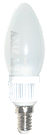 シャンデリアLED・LED電球・5W・ホワイトフルカバータイプ・昼光色【シャンデリア・シャンデリアLED】