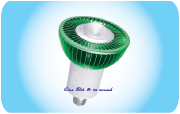 LED電球40W相当/E11/緑色/ハロゲン型LED電球