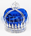 王様のブルー王冠レンタル／高級仕様ティアラレンタル！【品番１−１６−５】−ブルー王冠レンタルの詳細はこちら！⇒