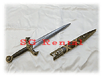 西洋剣レンタル写真（１）／西洋短剣レンタル！本物そっくりの重厚感！【ナイフ＆剣＆刀レンタルならＳＧレンタル】