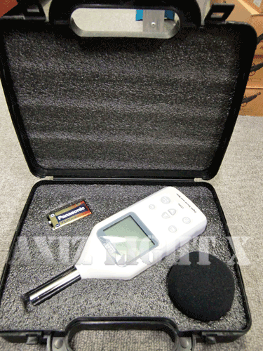 騒音計レンタル・騒音計測器レンタル・本体写真（１）【音響機器レンタルならＳＧレンタル】