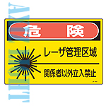 レーザー立ち入り禁止パネルレンタル＆レーザー管理区域看板レンタル／レーザー照明レンタルなら必須のレーザー保護用品レンタル写真（２）【レーザー照明レンタルならＳＧレンタル！】