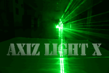 グリーンレーザー照明（ｊミドルクラスレーザー出力）／フォトギャラリー（４）【レーザー照明ならＡＸＩＺＬｉｇｈｔ！［アクシーズライト］】