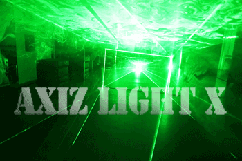 グリーンレーザー照明（ｊミドルクラスレーザー出力）／フォトギャラリー（１０）【レーザー照明ならＡＸＩＺＬｉｇｈｔ！［アクシーズライト］】